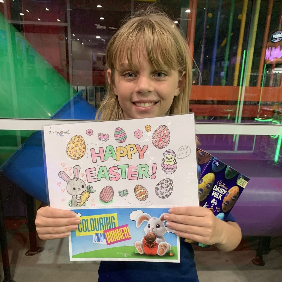 Ellie-May Wins our Easter Colouring Comp!