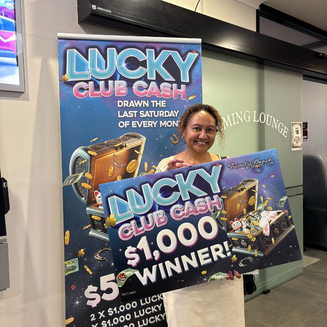Congratulations to our Lucky Club Cash Winners for June!
