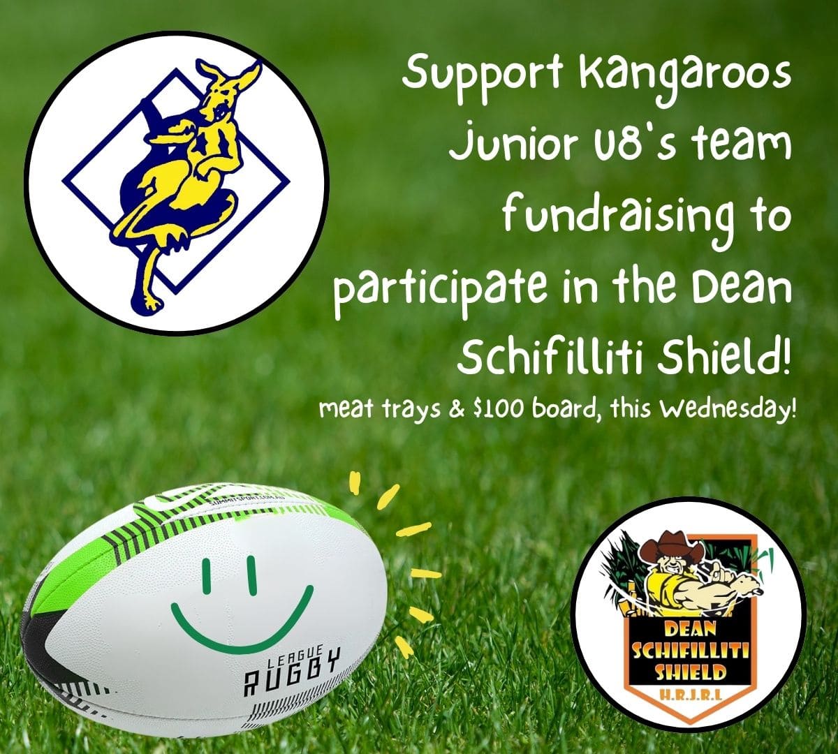 Pop-Up Fundraising for Kangaroos Jrs this Wednesday